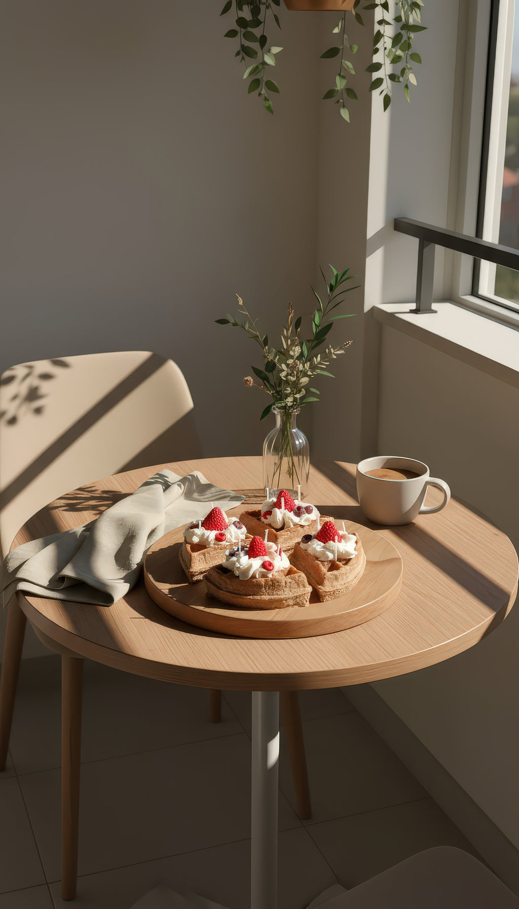 Waffles & Cream (Set of 4)