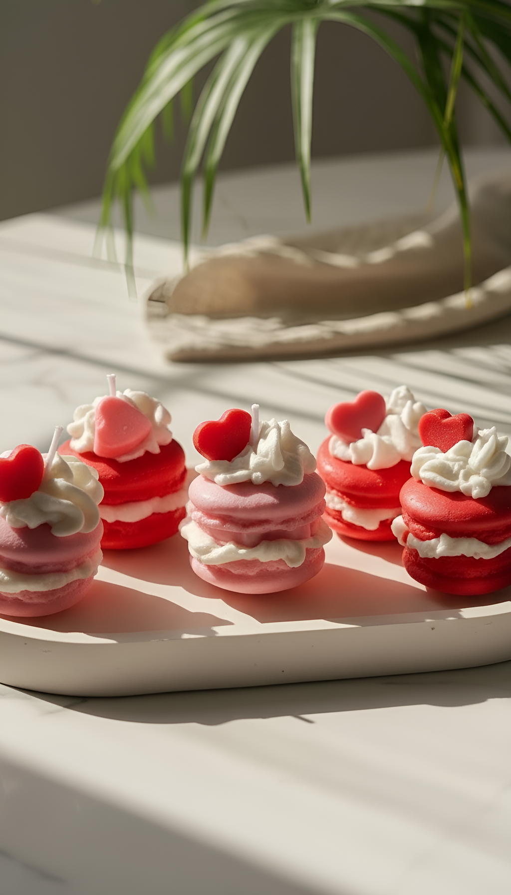 Pink Macarons (Set of 5)