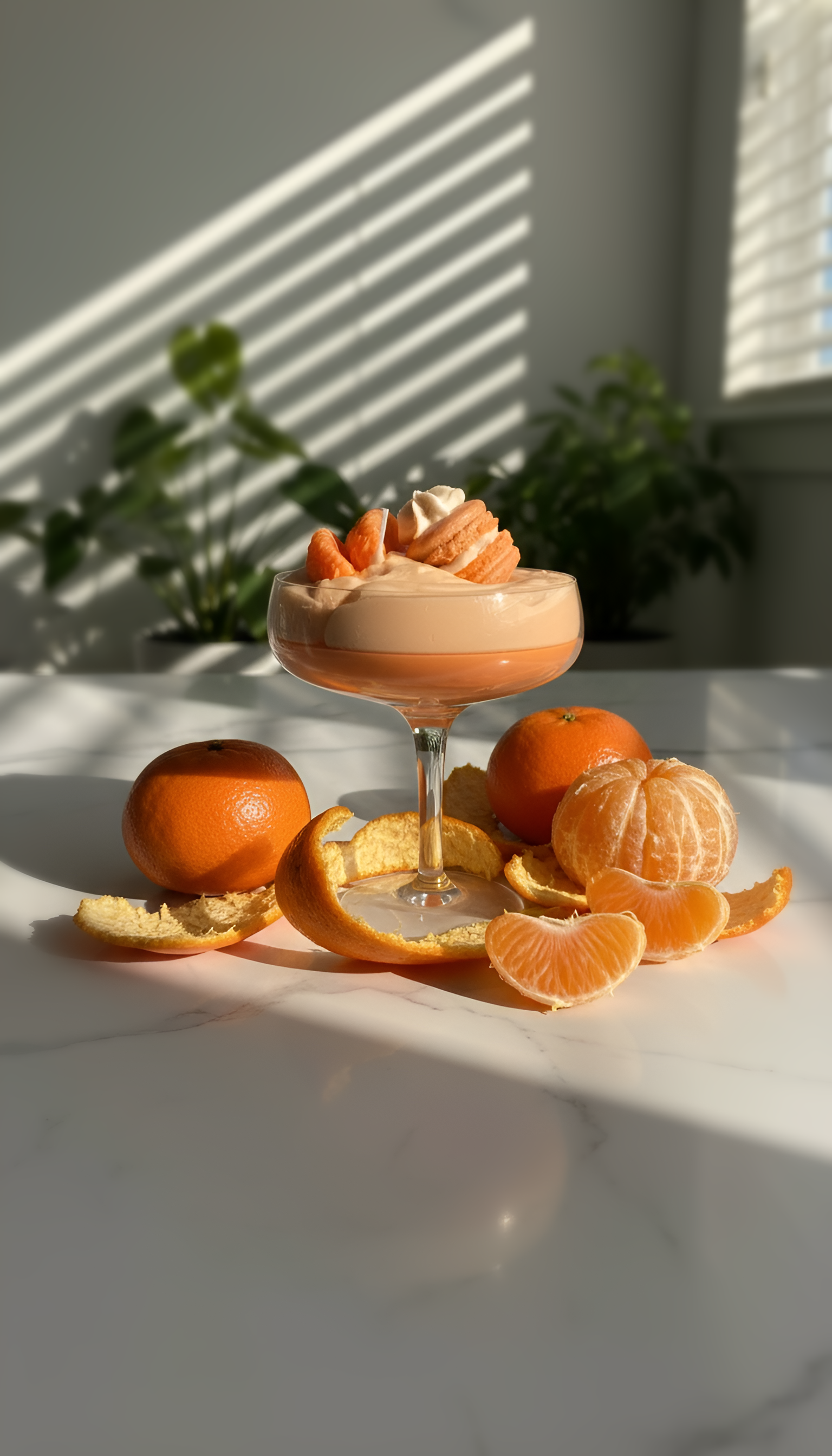 Mandarine Sorbet Martini