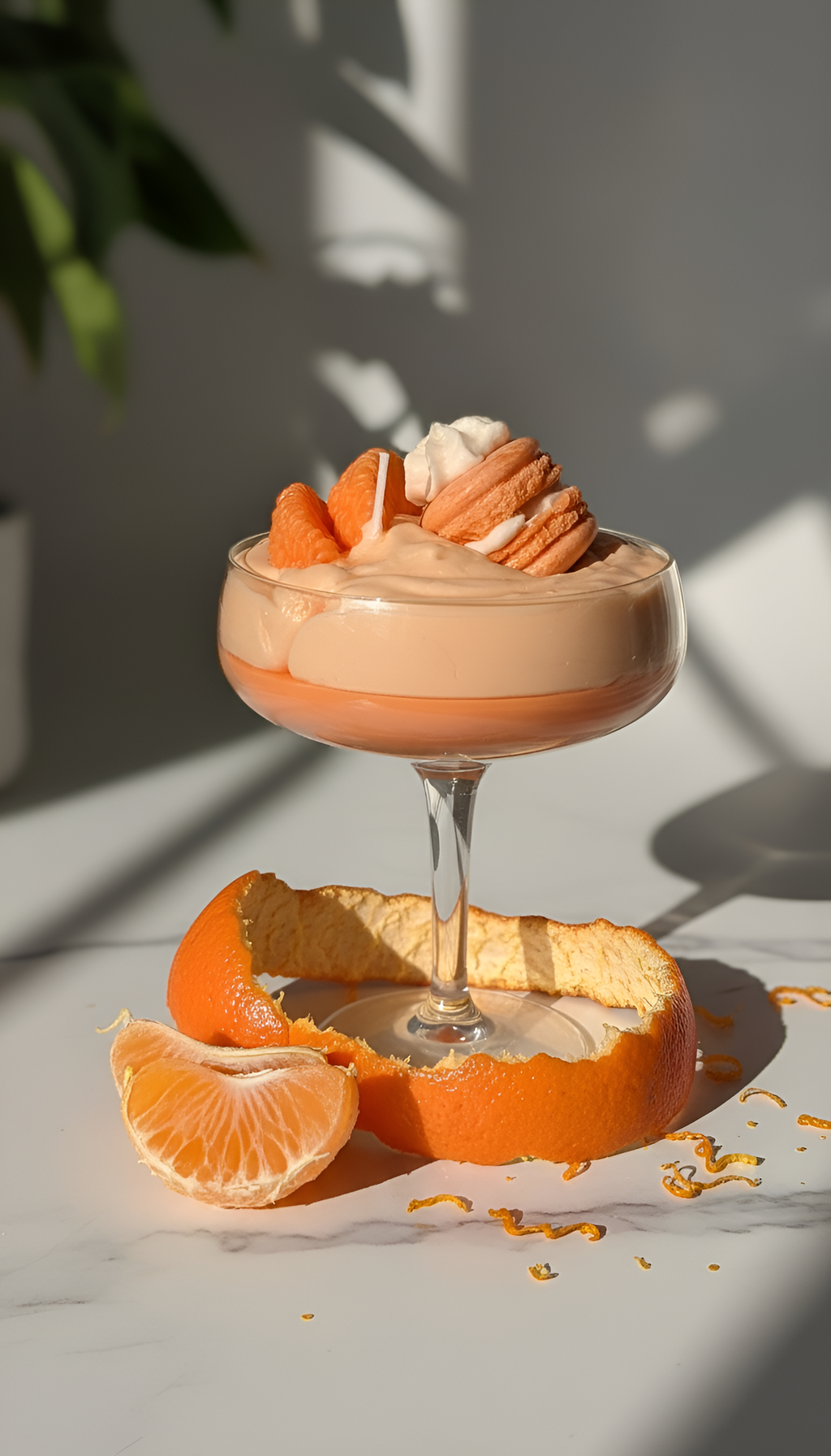 Mandarine Sorbet Martini