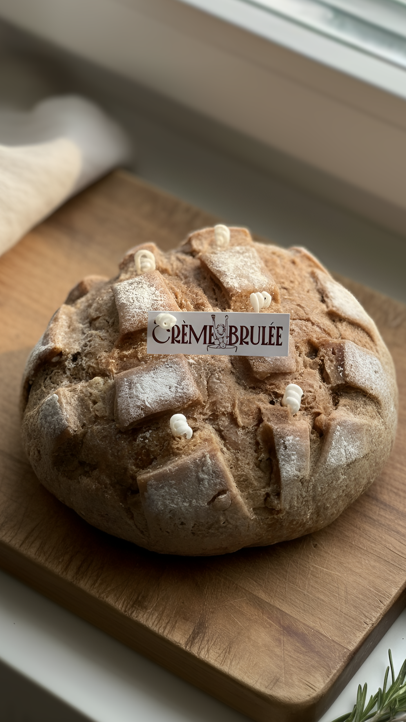 La Couronne - Round Loaf Candle