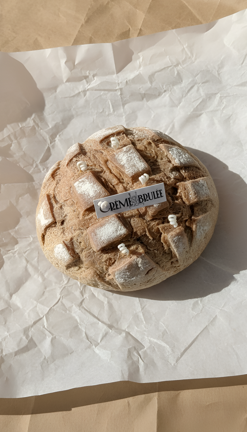 La Couronne - Round Loaf Candle