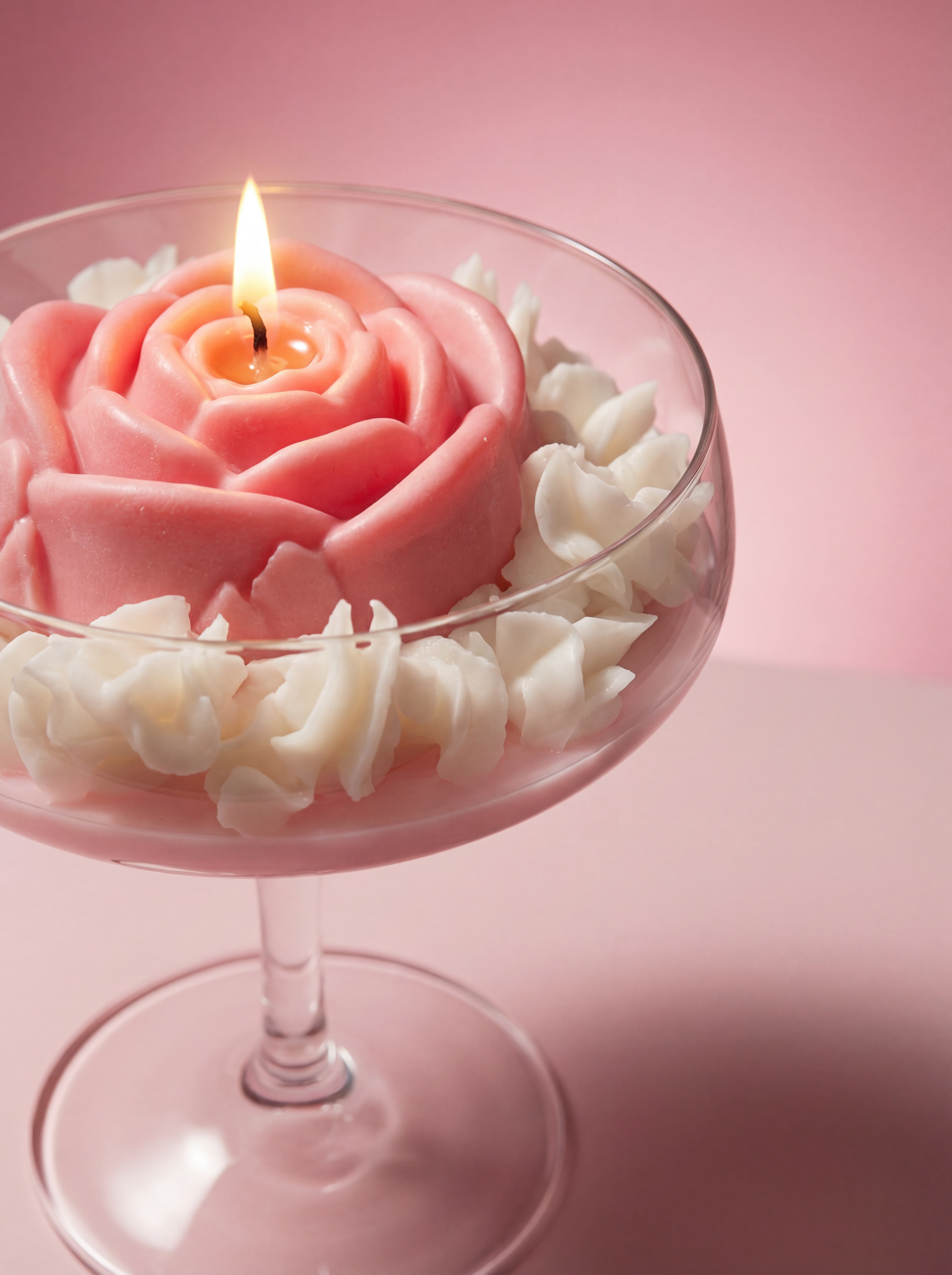 Rosé & Cream Martini