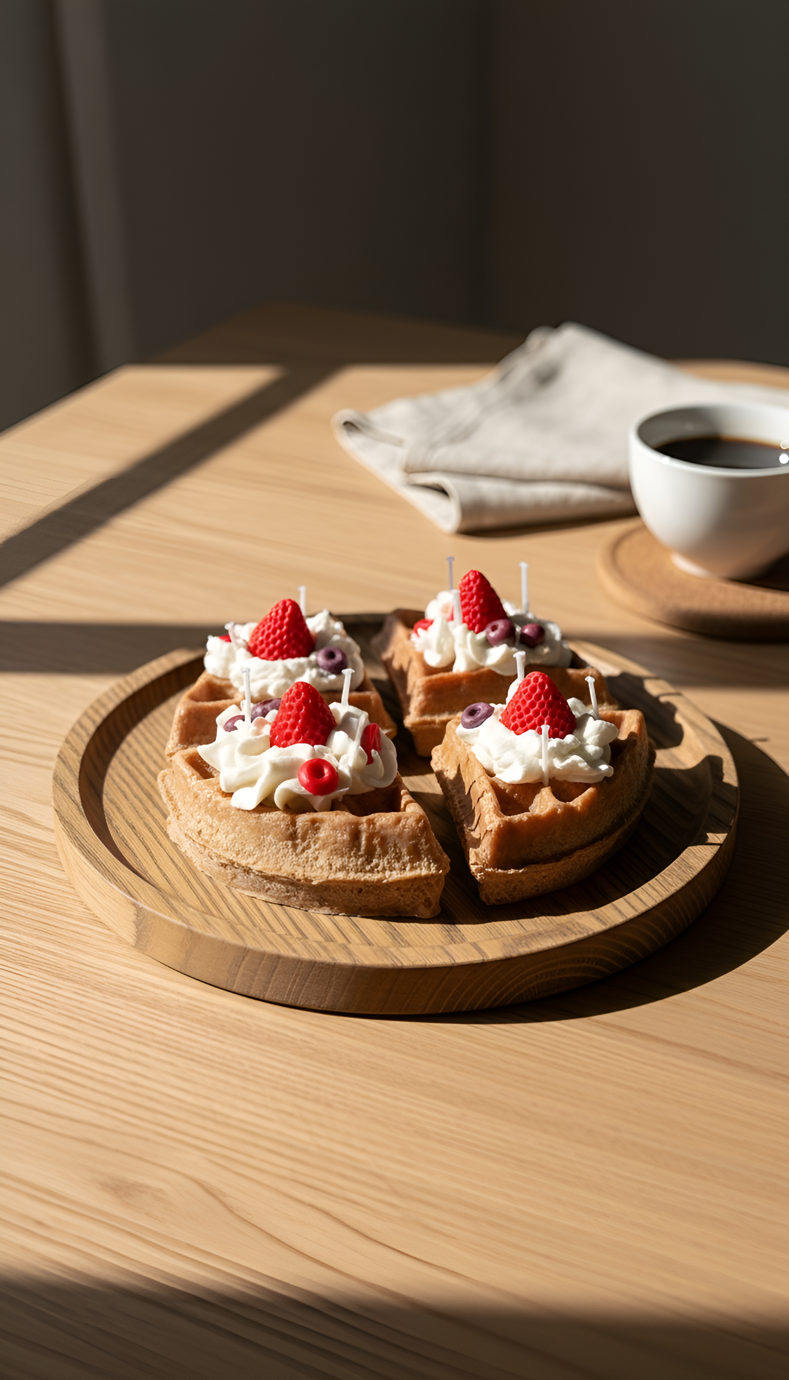 Waffles & Cream (Set of 4)